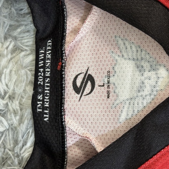 WWE Royal Rumble 2024 Football Jersey Tampa Bay American Nightmare Rhodes NWT - Picture 5 of 7